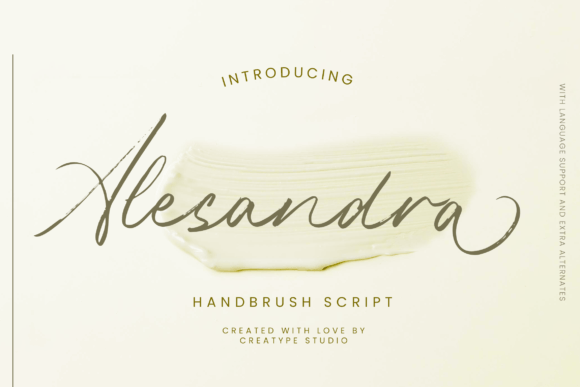 Alesandra Font: Modern Elegance for Every Design