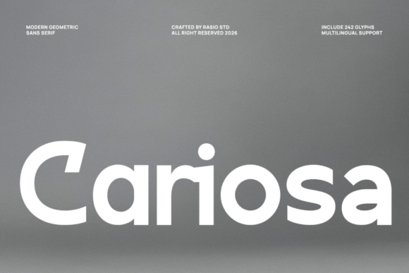 Cariosa: Redefining Typography for the Modern Visual Landscape