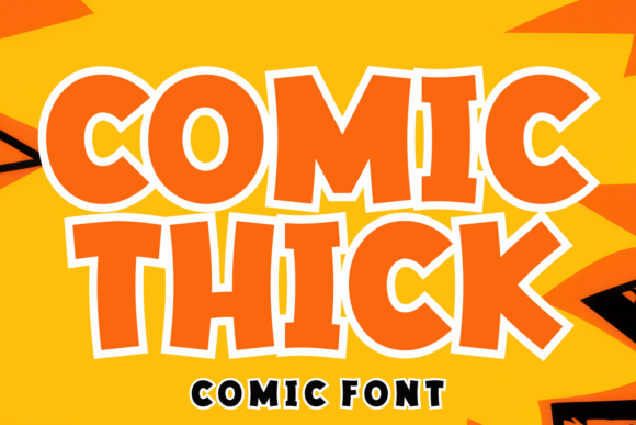 Comic Thick Bold Fonts