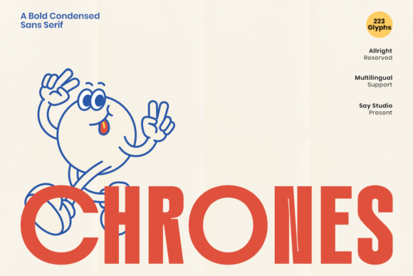 Discover the Power of Chrones: A Bold Font for Impactful Design