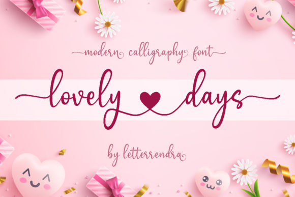 Discover the Timeless Beauty of the Lovely Days Font