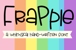 Frapple: A Whimsical Font That Adds Creativity to Digital Communication