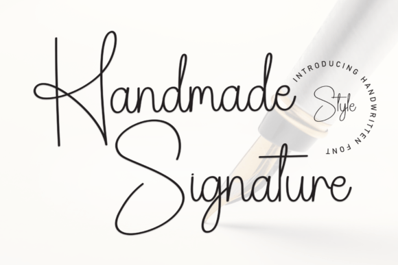 Handmade Signature: A Font That Adds Personal Touch to Your Designs