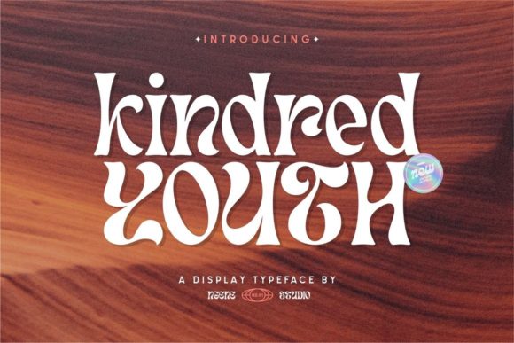 Kindred Youth Font: A Vintage-Inspired Design for Modern Creativity