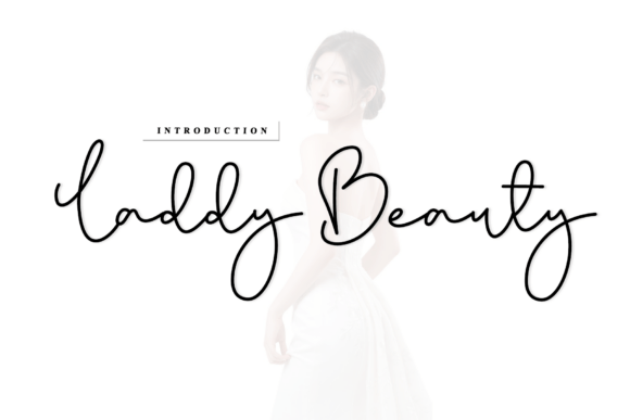 Laddy Beauty Font: Elegant Script for Artisanal Design