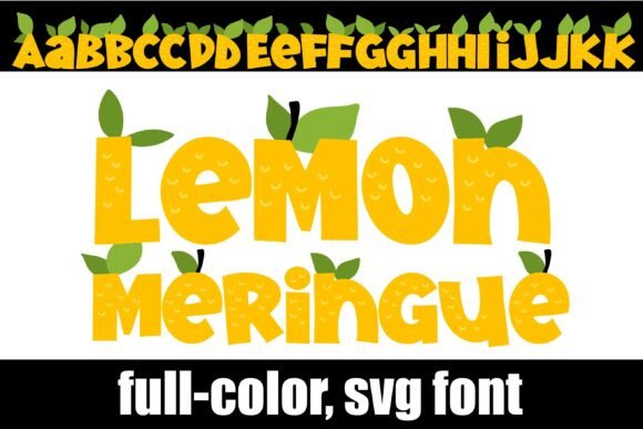 Lemon Meringue: A Zesty Font for Creative Projects