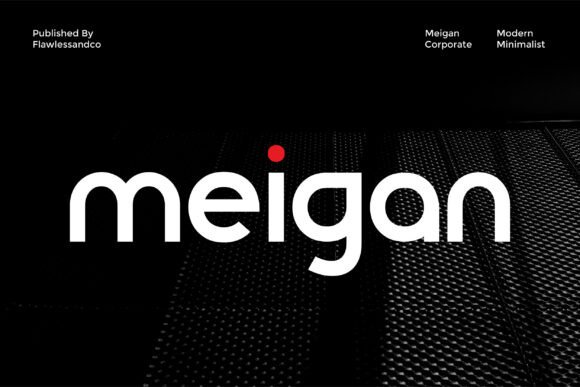 Meigan Font: Modern Minimalism for Professional Branding