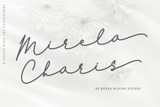 Mirela Charis Font: A Sweet and Stylish Cursive Choice