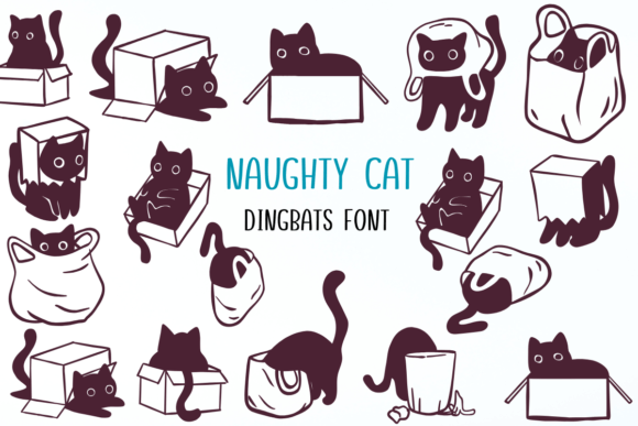 Naughty Cat Font: A Playful Addition to Your Creative Projects