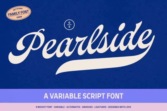 Pearlside: A Font That Captures the Spirit of Classic Americana
