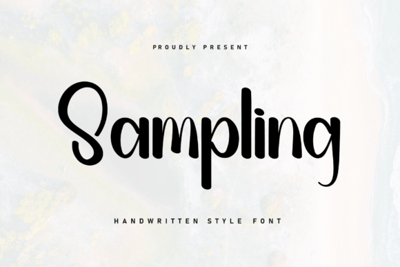Sampling: A Handwritten Font with Character