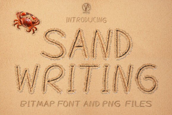 Sand Writing: A Unique Font That Transforms Text into Art