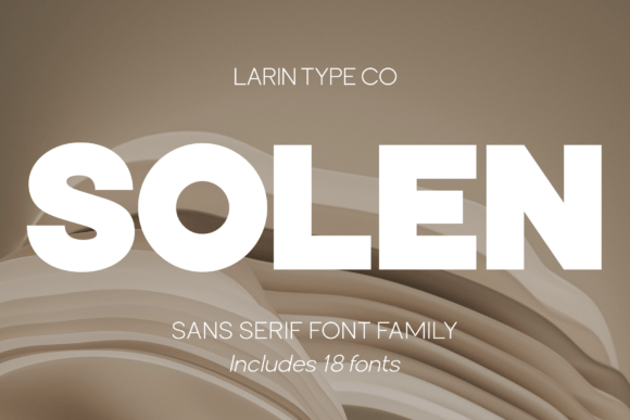 Solen: A Modern Sans-Serif Font That Redefines Typography