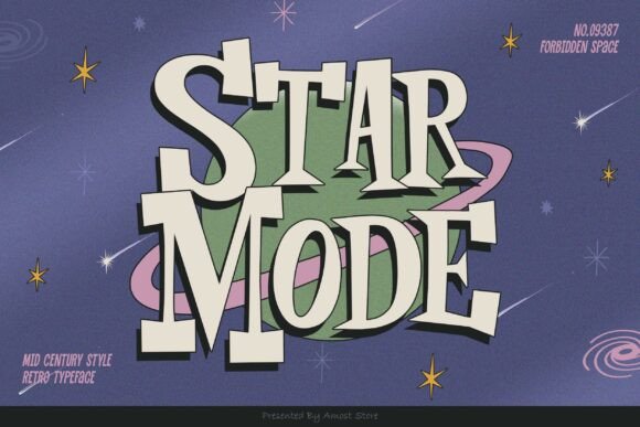Star Mode: A Timeless Font That Brings Mid-Century Style to Your Designs