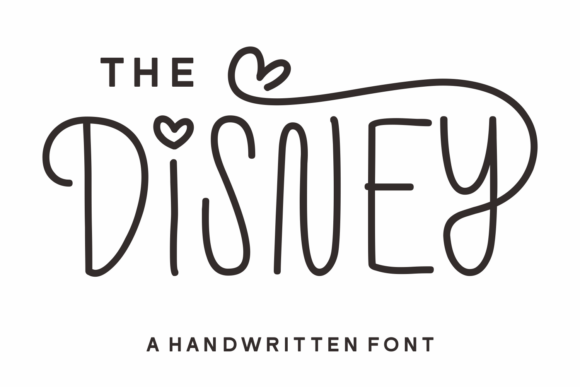 The Disney Font: A Whimsical Typographic Treasure