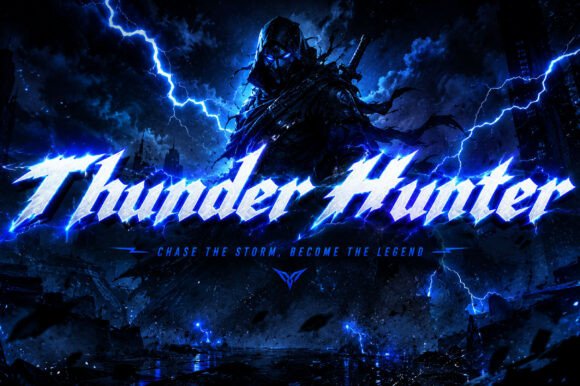 Thunder Hunter: A Bold Font for High-Impact Visual Design