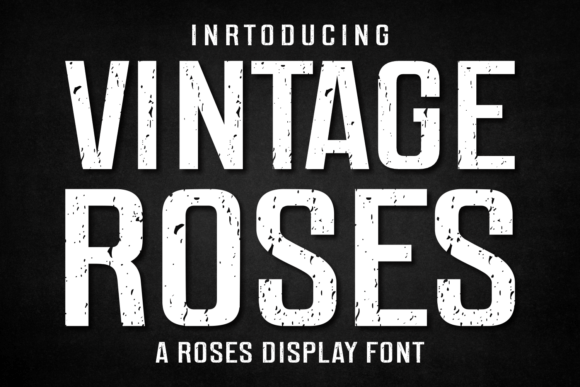 Vintage Roses Font